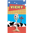 Stickers rect. gdes. Toy Story Forky 16u Pers